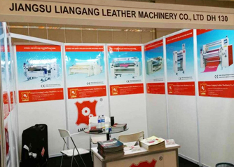 2015年5月，江蘇連港皮革機械現身印尼雅加達國際皮革博覽會